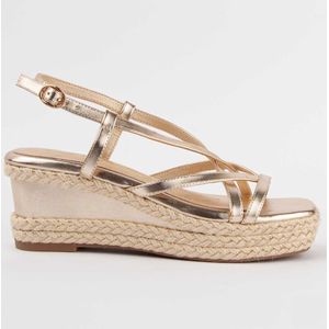 Montevita - Salia5 - Sandalen - Goud - Sleehak