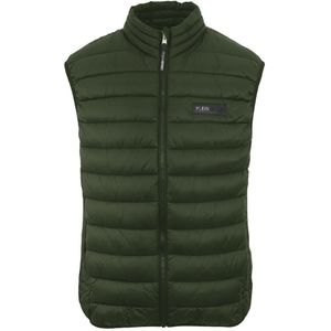 Plein Sport - UPPS102P 32 - Giletjack - Groen - Gewatteerd