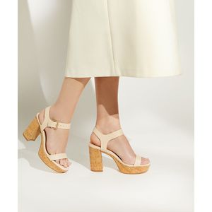 Dune - Jarell - Sandalen - Ecru - Platform