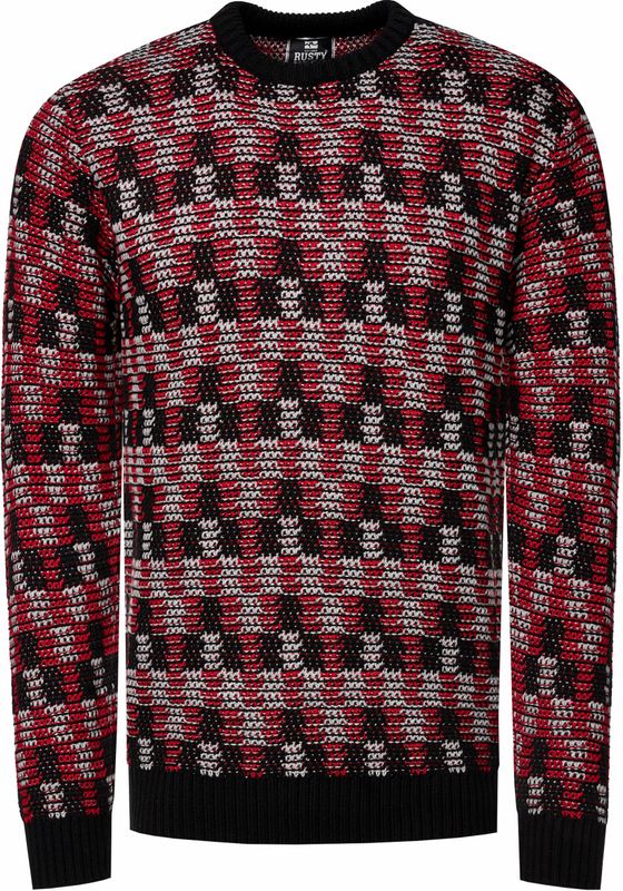 Rusty Neal - Gebreide Trui - Ronde Hals - Casual Pasvorm