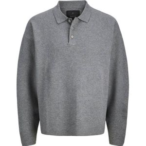 Jack & Jones - Junior - Trui - Grijs - Polokraag - Lange Mouw
