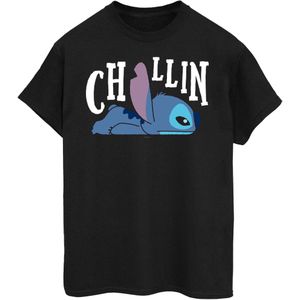 Li-cense Disney dames lilo and stitch chillin katoenen vriendje t-shirt