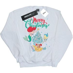Li-cense Disney heren prinses ariel vrolijk kerstmis sweatshirt