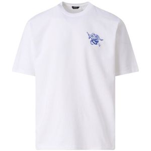 Denham - Cherub T-shirt - Wit - Katoen