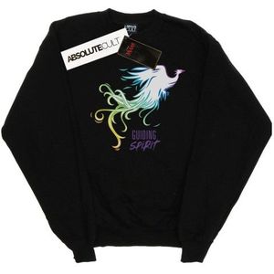 Sweater - Gedrukt - Zwart - 50% Katoen 50% Polyester