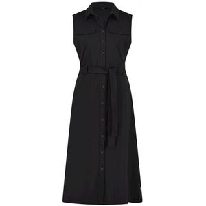 Lady Day - Denny - Jurk - Mouwloos - Kraag - Blauw - Travelkwaliteit