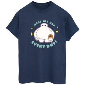 Li-cense Disney dames big hero 6 baymax hugs everyday katoenen vriendje t-shirt