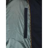 Scotland Blue Winterjack Blauw Jurd Outdoor Jacket Wool Look 24301JU25SB/290 navy