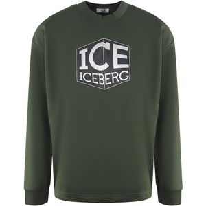 Ice Iceberg - Cubed Logo - Sweatshirt - Groen