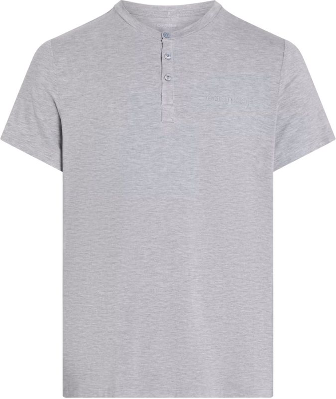 Calvin Klein, Heren, Tops, Grijs, Maat: S Katoen,