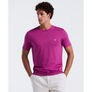 Original Penguin - T-shirt - Paars - Geborduurd Logo