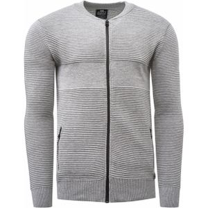 Rusty Neal - Gebreid Vest - Geribbeld Ontwerp - Casual Pasvorm