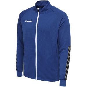 Hummel - Authentic Poly Zip Jacket - Tussenjas - Blauw - Volledige Rits