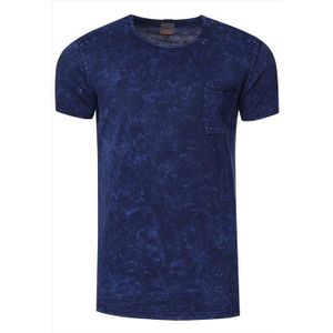 Rusty Neal T-shirt heren blauw marine - 15283