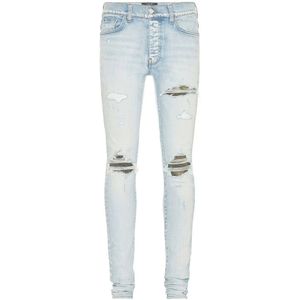 Amiri - MX1 Camo - Jeans - Lichtindigoblauw - Skinny Fit