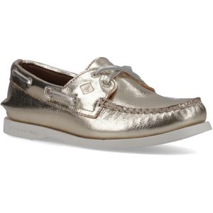 Sperry - Authentic 2 Eye - Bootschoenen - Goud - Van Leer