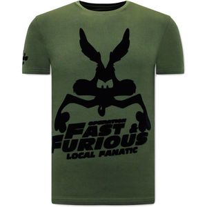 Local Fanatic Grappige t-shirts fast and furious