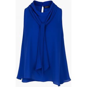 Conquista - Mouwloze Blouse - Kobaltblauw
