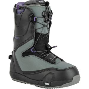 Nitro - Crown TLS - Snowboardschoenen - Zwart - Hoogwaardige Buitenschoen