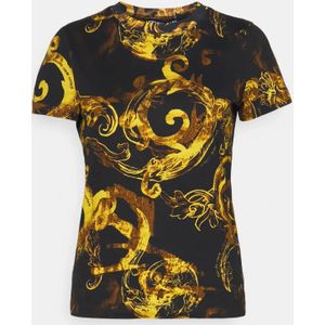 Versace Jeans Versace jeans couture baroque tee gold