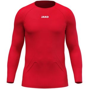 Jako - 6459-100 - Thermoshirt - Rood - Wintersport Thermokleding