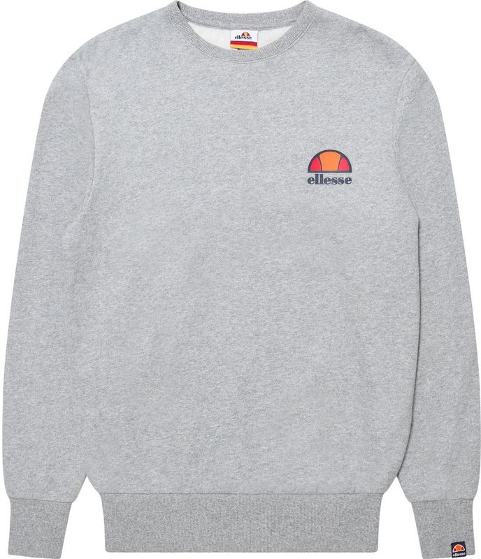 ELLESSE Sweatshirt 'Diveria'  navy / lichtgrijs / oranje / oranjerood