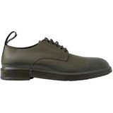 Laceloze Derby Schoenen Militaire Groen