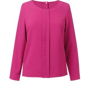 Brook Taverner Dames roma blouse met lange mouwen