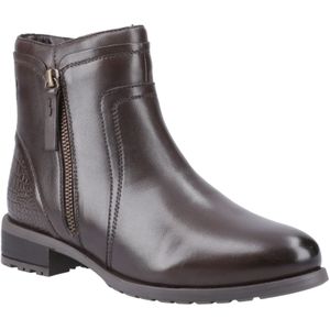 Hush Puppies - Scarlett - Leren Laarzen - Bruin