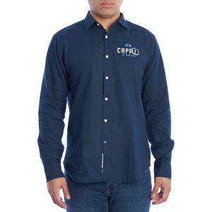 La Martina - YMC312-TL072 - Heren Shirt - Regular Fit - Lange Mouw