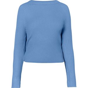 Mymo Rugloze trui Dames blauw