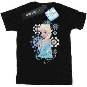 Li-cense Disney heren frozen elsa sneeuwvlokken t-shirt