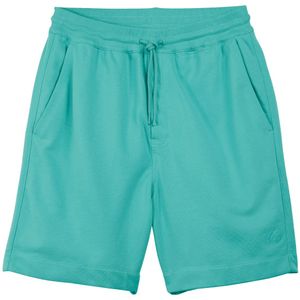 Y-3 - French Terry Shorts - Teal - Korte Broeken