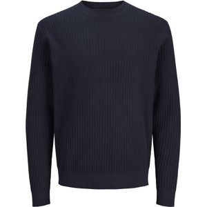 Jack & Jones - Jprblubarkley Knit Crew Neck - Gebreide Trui - Zwart
