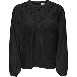 Jacqueline de Yong Sia l/s embroidery top