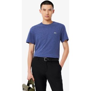 Lacoste - Gemerceriseerd Katoenen T-shirt - Navy - Heren