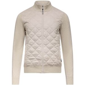 State of Art - 16125105 - Gebreid Vest - Zwart - Met Doorgestikte Voorkant