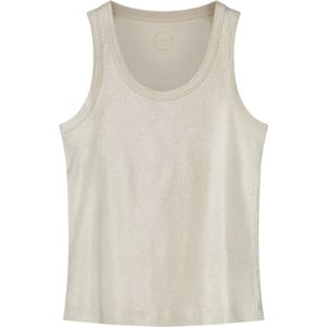 Summum 3s4873-5138 122 rib tanktop cotton rib ivory