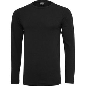 Urban Classics Heren stretch fitted t-shirt met lange mouwen