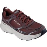 Skechers - EDGERIDE-EXODIS - Sneakers - Wijnrood - Veters
