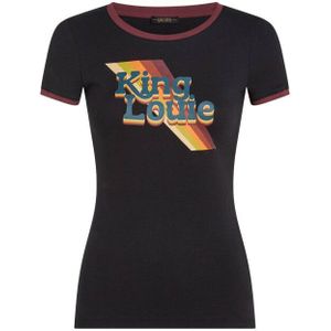 King Louie - T-shirt 10115 - Zwart - Logo
