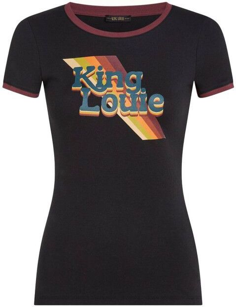 King Louie - T-shirt 10115 - Zwart - Logo