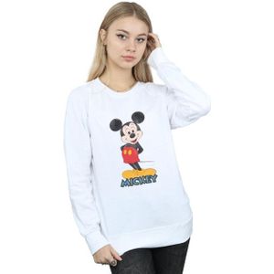 Li-cense Disney dames mickey mouse retro pose sweatshirt