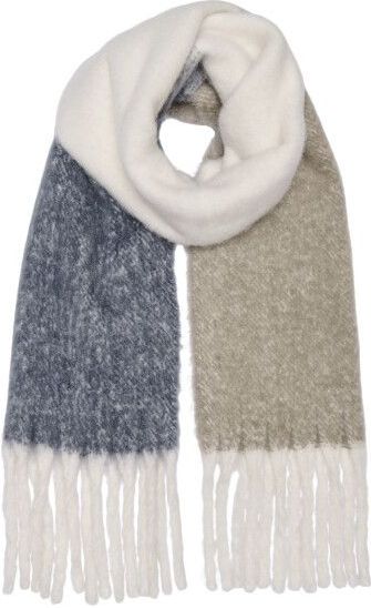 ONLY - ONLBONNIE - Sjaal - Blauw/Beige