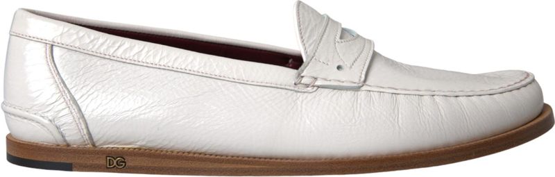 Dolce & Gabbana - Loafers - Off White - Classic Design