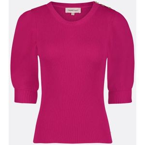 Fabienne Chapot Clt-188-pul-ss24 lillian ss pullover hot pink
