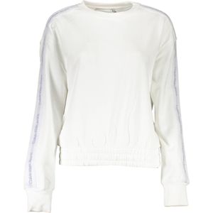 Calvin Klein - Hoodie - Wit - Katoen - Lange Mouwen