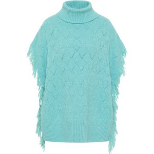 IZIA knit poncho gaya