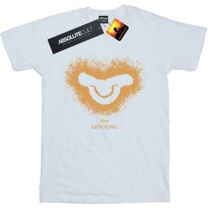 Li-cense - The Lion King T-shirt - Zwart - Katoen - Simba Baby Face