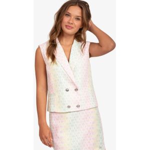 Nik & Nik Meisjes gilet rainbow